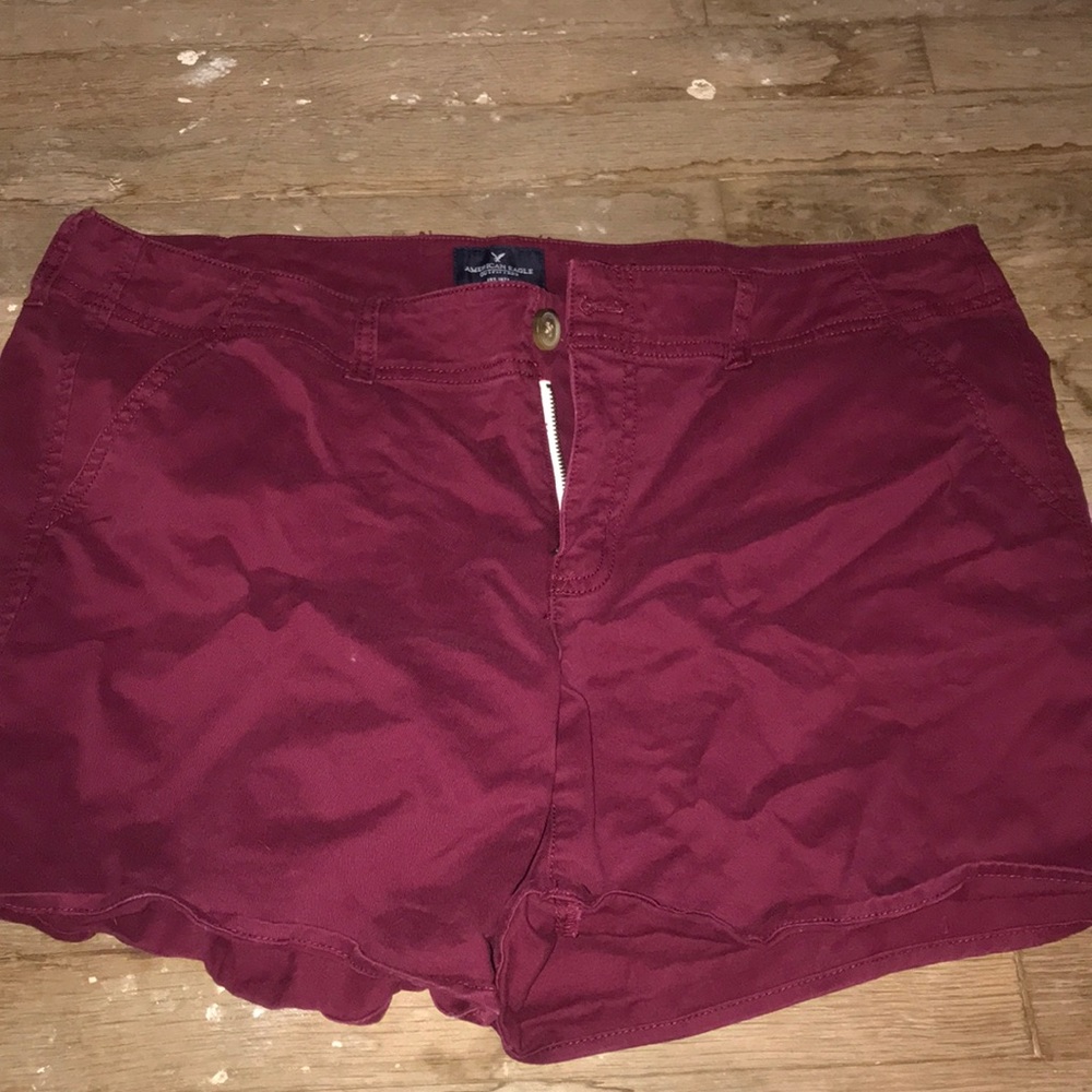 American eagle shortie shorts